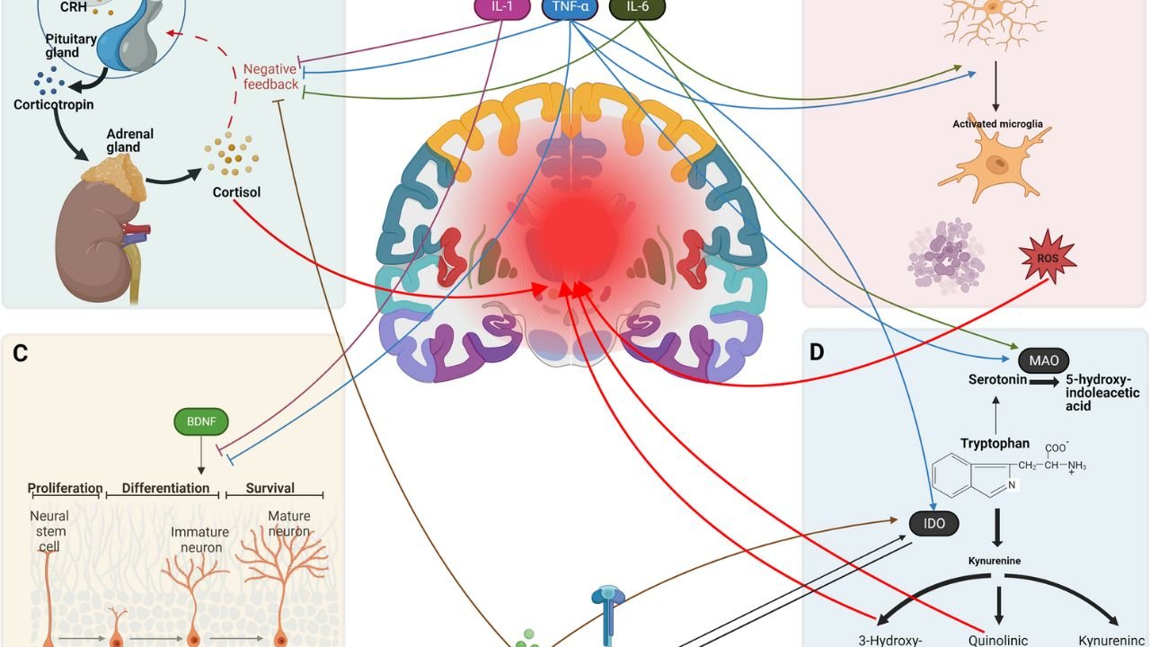 Peripheral Inflammatory Biomarkers vs. Suicide Risk in Major Depression (2025 Study)